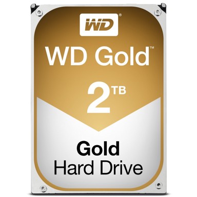WESTERN DIGITAL Tvrdi disk Gold, 3.5", 2 TB, SATA III, 128 MB cache, 7200 okr./min